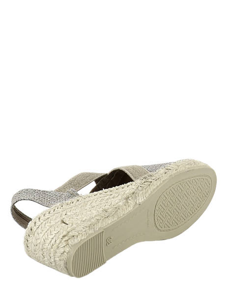 Espadrilles Triton Toni pons Zilver women TRITON ander zicht 5